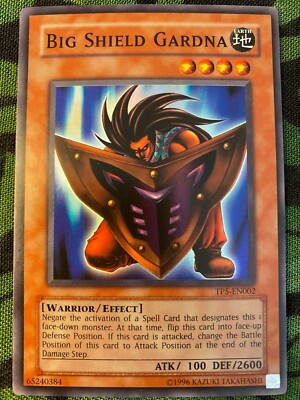 Yu-Gi-Oh! Big Shield Gardna Super Rare Card – TP5-EN002 Tournament Pack 5 Promo - View #5