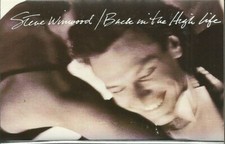 Steve Winwood - Back In The High Life Cassette, 1986 