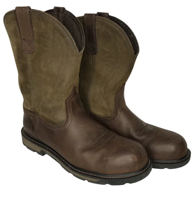 Groundbreaker steel top toe work boot