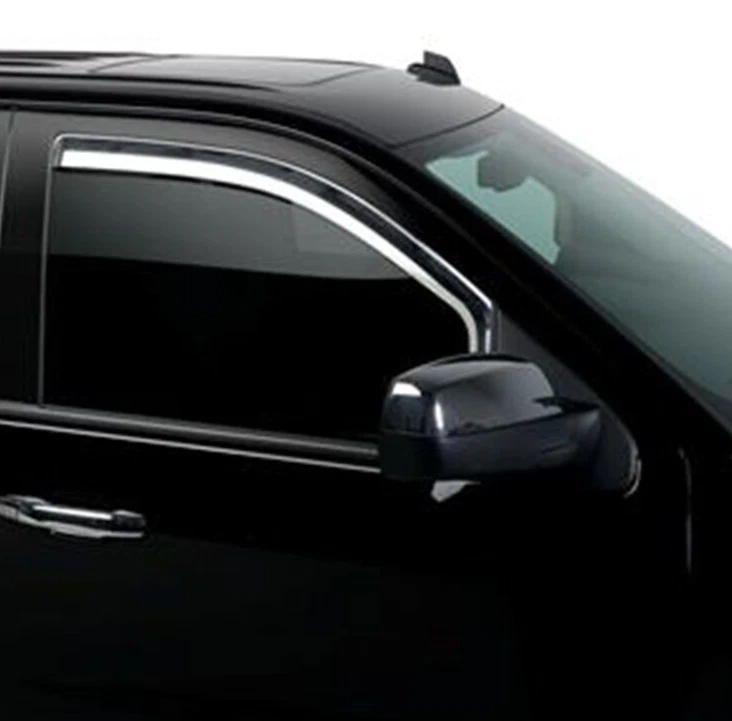 Putco 480138 Element Chrome Window Visors for Dodge Ram 1500/2500/3500 - Image 2 of 2