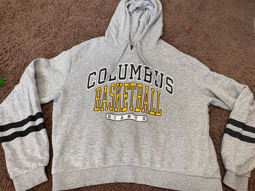Hu0026M Cropped Hoodie COLUMBUS GIANTS BASKETBALL SOLD OU… - Gem