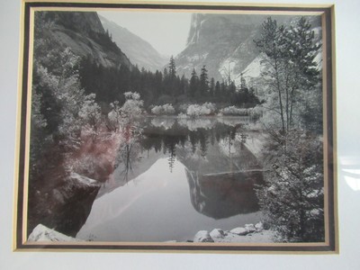 Ansel Adams 'Mirror Lake' Yosemite National Park Art Print | eBay