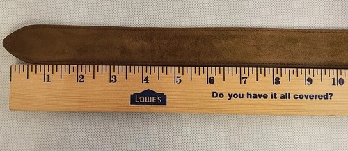 Cinturón de cuero marrón para mujer Carlisle talla pequeña década de 1990 temático vintage - Imagen 3 de 5