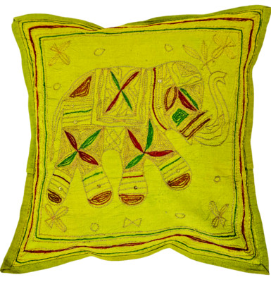Embroidered Cushion Cover Boho Throw Ethnic Pillow Case Hippie Gypsy Home Decor