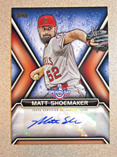 2016 TOPPS OPENING DAY ODA-MSC MATT SHOEMAKER AUTO SIGNED LOS ANGELES ANGELS