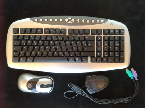 A4Tech RFKBS-21 Vintage Kabellose Tastatur & optische Funkmaus aus dem Jahr 1987 - Bild 2 von 8