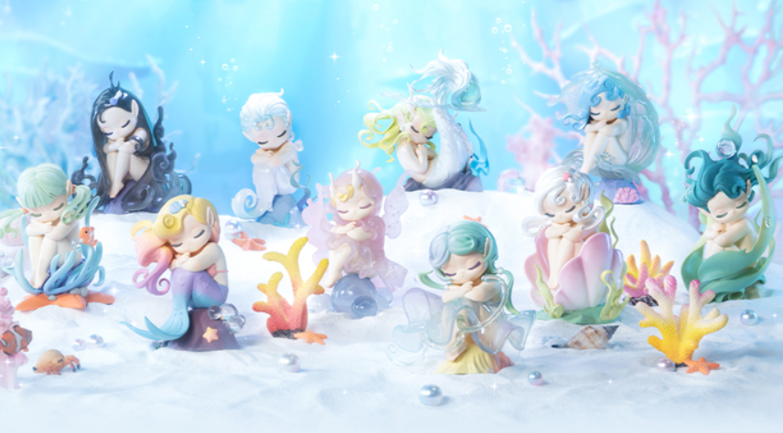 52toys Sleep Sea Elves Series Fairy Girl Confirmed Blind Box