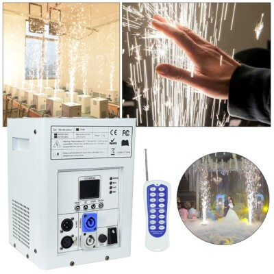 #ad 2PCS 750W Cold Spark Machine Stage Effect DMX Firework Party Wedding Firework $435.10