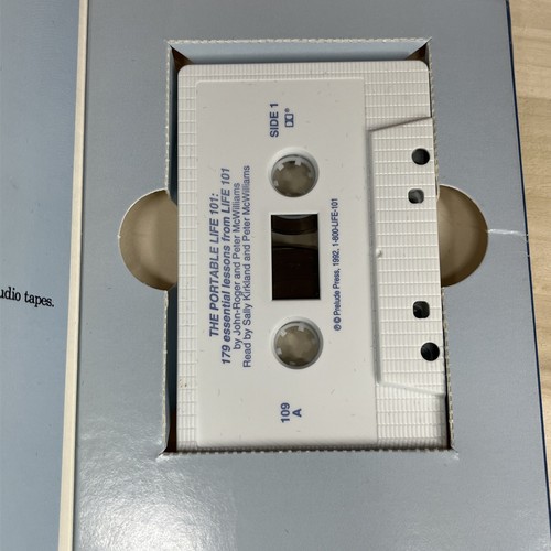 Portable LIFE 101 179 Essential Lessons Cassette John-Roger Peter McWilliams - Picture 3 of 5