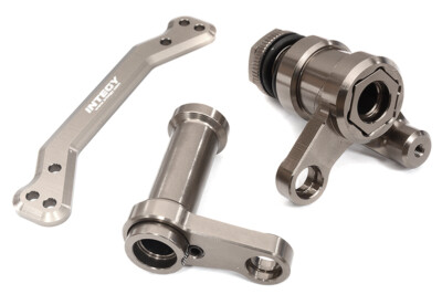 Manovella campanello sterzo lavorata Billet per Traxxas 1/10 Manovella campanello sterzo lavorata Billet per Traxxas 1/10