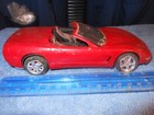 Revell 1:25 '97 Red Corvette Convertible Built Model car,"As Is",Junkyard J. !! — photo 8