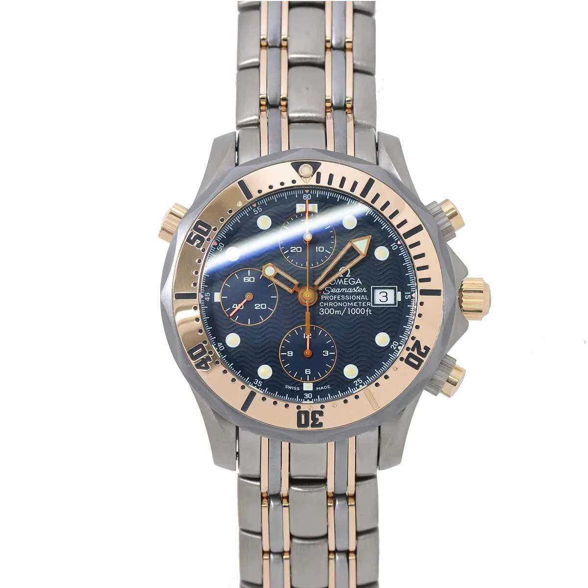 Omega seamaster titanium rose gold discount