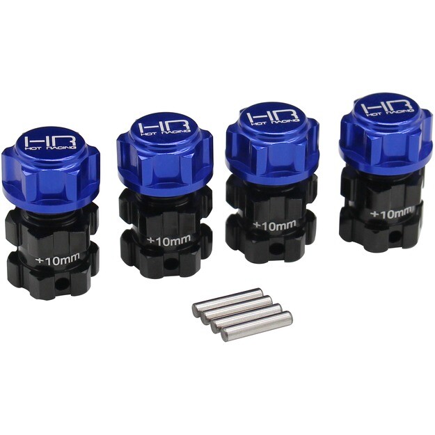 Hot Racing ERVT10W Aluminum 10mm Splined 17mm Hubs Hex Traxxas E-revo 2.0 for sale online | eBay