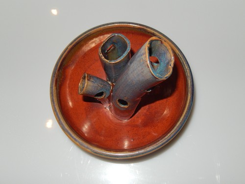 Goetzen Pottery by Dick Lehman Bud Flower Vase Goshen IN - Picture 3 of 12
