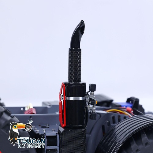 1/16 LESU Metal Chassis 4X4 Assembled Painted DIY for 1050 RC Tractor Model - Picture 16 of 20