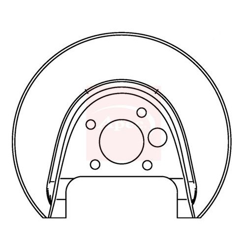 Brake Disc Splash Panel fits VW BORA 1J2, 1J6 Rear Right 98 to 13 Guard Plate - Image 23