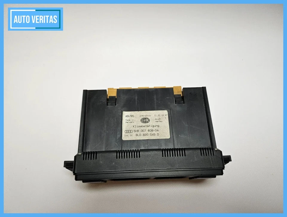 Audi A3 8L A4 control unit air conditioning air conditioning control unit 8L0820 - Image 4 of 4