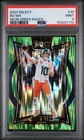 2024 PANINI SELECT NEON GREEN SHOCK #30 BO NIX ROOKIE RC /599 PSA 9