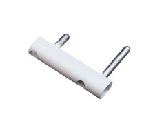 Siegenia FBEB0030-102060 Eckband KF D6X16/36 D8 RAL9003 Signalweiß