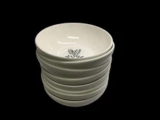 Set Of 8 Vintage Santa Anita Pottery Night Shadows Bowls California