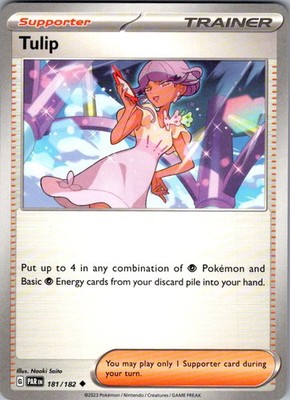 Tulip Paradox Rift 181/182 Uncommon Pokemon Near Mint