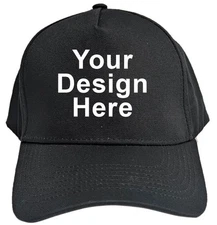 Design Your Custom Image Logo Photo Text Trucker Hat Cap, Adjustable Hat