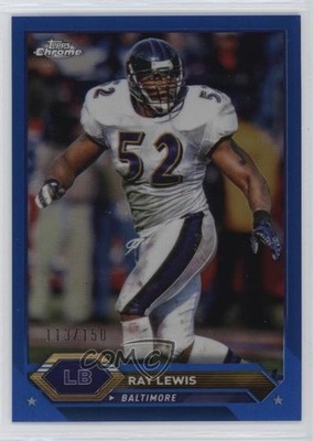 2023 Topps Composite Topps Chrome Blue Refractor 113/150 Ray Lewis #20 HOF 0wa0