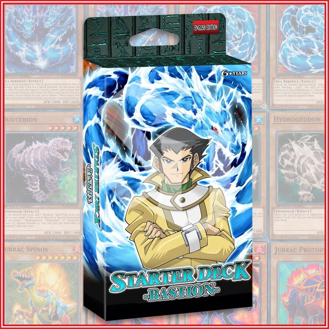STARTER DECK BASTION'S WATER DRAGON 42 | Cluster Hydrogeddon H2O DHO YuGiOh  | eBay