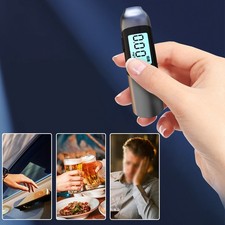Fast Acting Alcohol Tester with Rechargeable Battery and User Friendly Setup