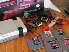 Original in Box Nintendo Action Set Game Syst...