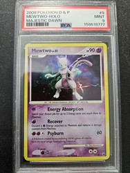 Mewtwo 9/100 Majestic Dawn Holo Rare