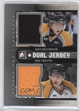 2012 ITG Heroes and Prospects Silver /40 Alex Galchenyuk Nail Yakupov #DJ-02 2d8