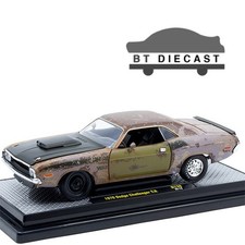 M2 Machines 1970 Dodge Challenger Ta 124 Diecast Model Car Rusted 40300 138 A