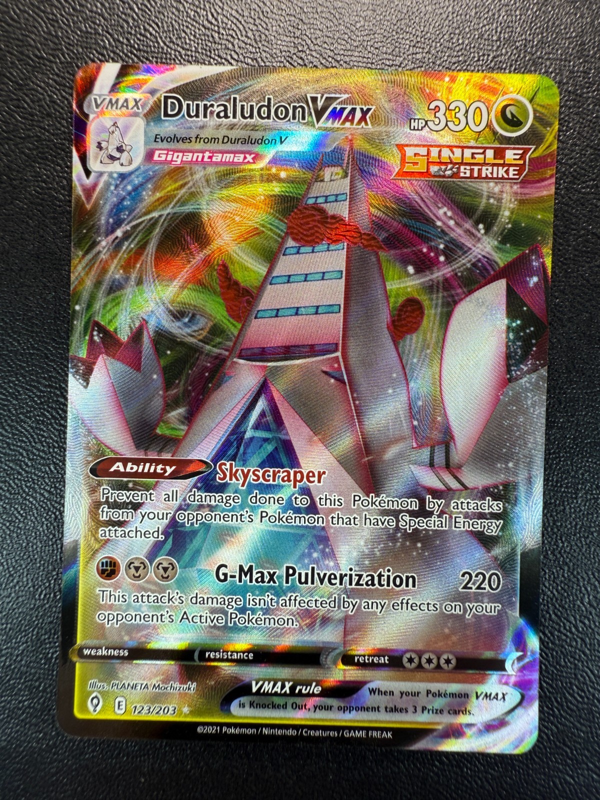 Duraludon VMAX 123/203- Evolving Skies - Pokemon TCG - Ultra Rare Holo