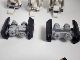 LEGO 20010 REPUBLIC GUNSHIP & 4494 Shuttle Plue Extra Minis Tie, Tank, Bombers