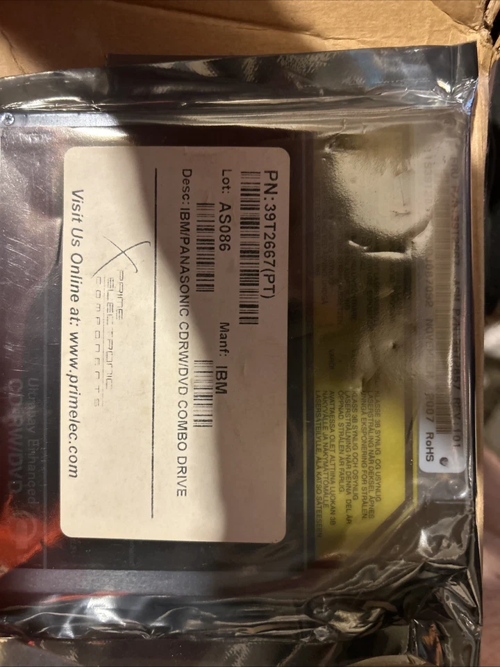 New IBM X-Series x3650 x3850 x3950 Server CD-RW/DVD 39T2667 39M3562 UJDA780 - Image 2 of 3