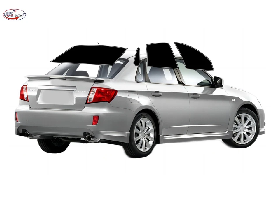 Kit de película de tinte de ventana de 2 capas precortada personalizada computarizada para Subaru Impreza sedán Foto 3 de 4