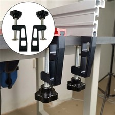 Secure Woodworking Profile Fence Fix Clamp Set of 2 for 75 Type T Track Slot