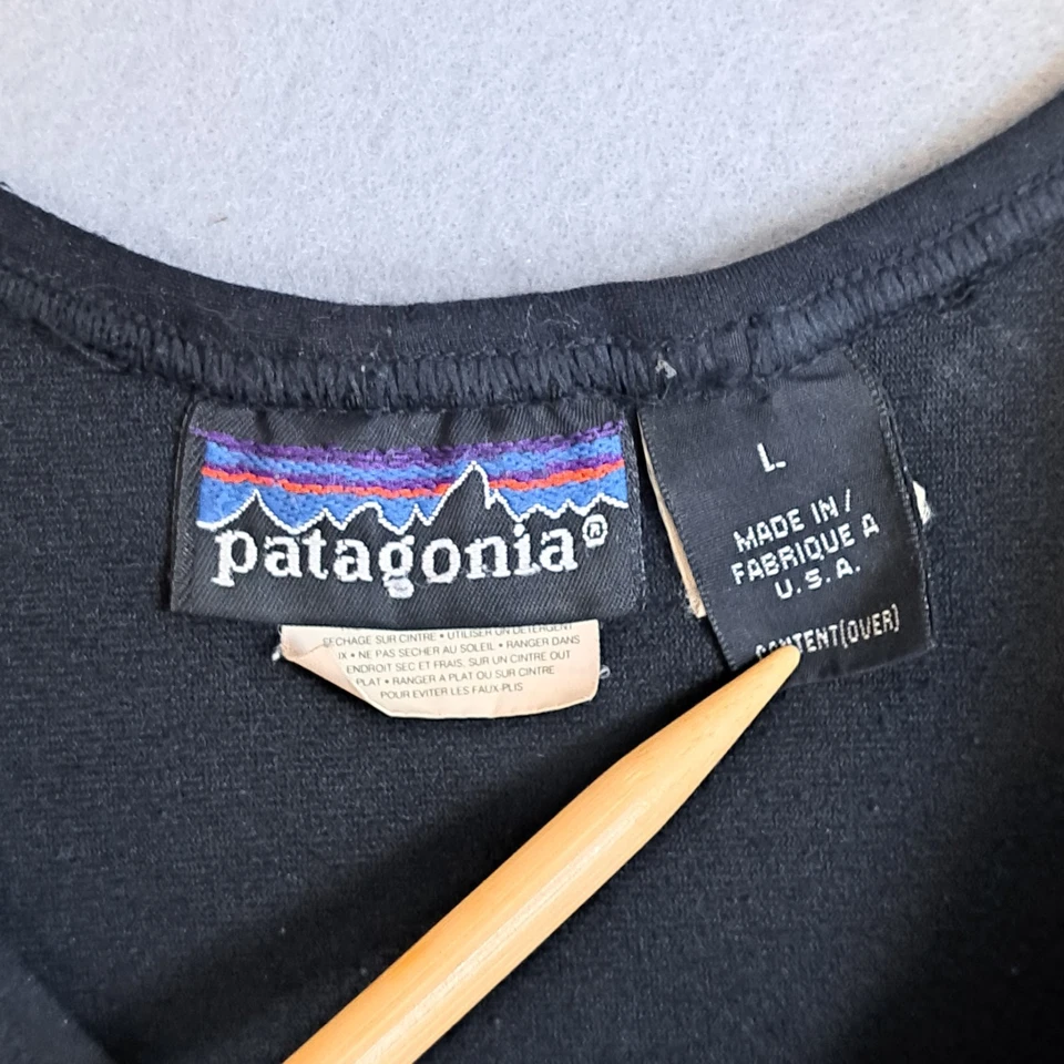 Traje de neopreno Patagonia negro brillante corto para mujer grande surf natación EE. UU. Neopreno Foto 3 de 4