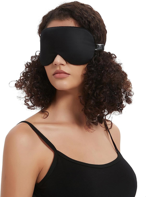 #ad Sleep Mask Silk Cover Eye Contour for Pressure Free Sleeping $16.73