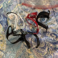 Lot of 5 Bicycle Water Bottle Cages Cannondale , RavX, Bontrager, Corsa.