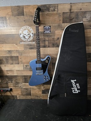 2017 USA Gibson Firebird Studio electric guitar in Pelham Blue with bag 6.5 Lb
