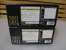 Lot 2 Playstation 3 Compatible USB Controller Neo Geo Stick2 EX0025 PS3 Unused