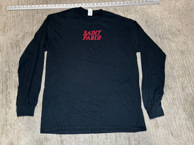 Kanye West Saint Pablo Kim Kardashian Tennis Longsleeve Tour Shirt