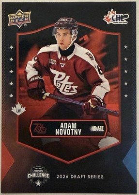 Adam Novotny Rookie 2025 Upper Deck Chl USA Prospects Challenge #PC-AN Red (RC)