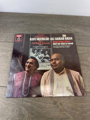 Ravi Shankar Ali Akbar Khan Raga Mishra Piloo LP Vinyl Indian Classical Angel