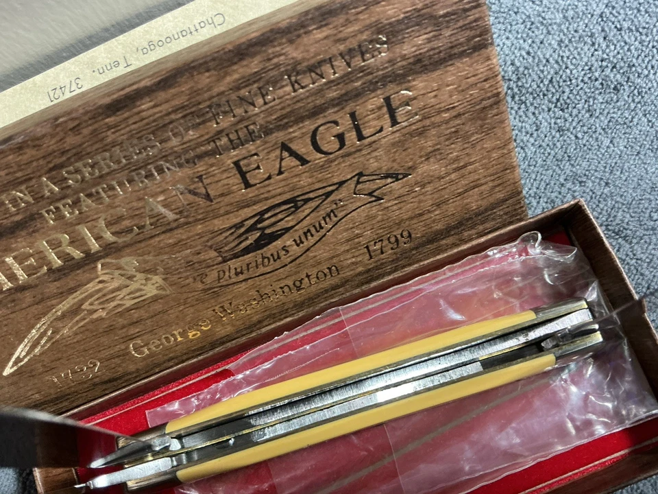 Vintage Parker American Eagle - George Washington - Schrade Walden USA - Image 4 of 4