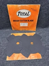 Total Brush Cutter Blade 10" Diameter 4 Tooth 1" Bore Center Hole 10x1.4x4 Japan