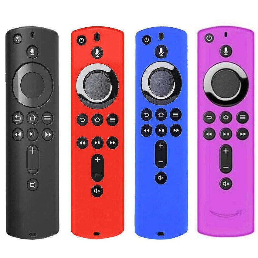 Funda protectora con control remoto por voz Fire TV Stick Silicona para Amazon Foto 2 de 4