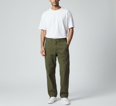 HAGLOFS Loose Cut Climatic Herren Trekkinghosen 2XL Khaki, Reißverschluss
